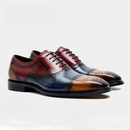 Scarpe Eleganti Uomo Tricolore